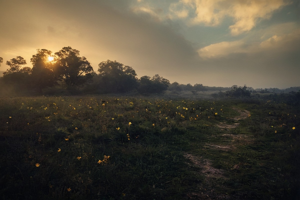 autumn, clouds, crop, field, fog, landscape, mist, photography, rural, summer, sun, sunrise