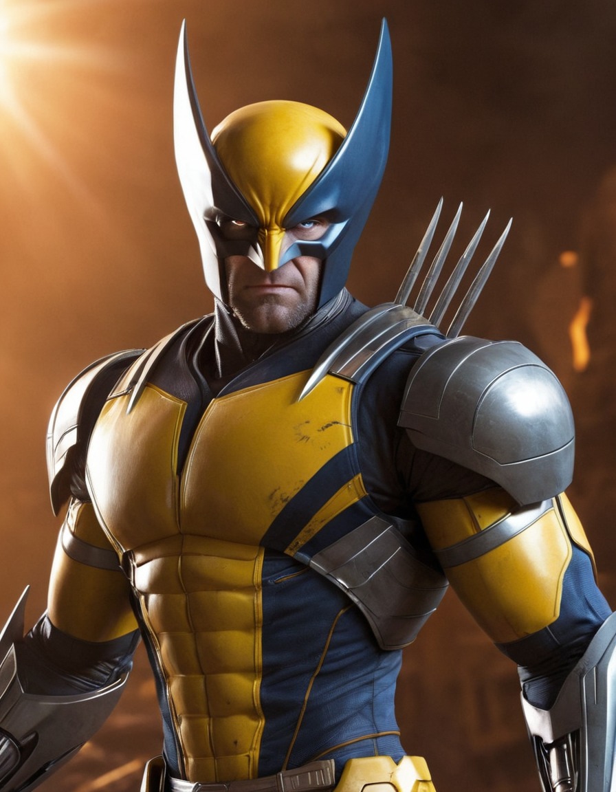 wolverine, marvel, robot, superhero, fictional character, cybernetic enhancements