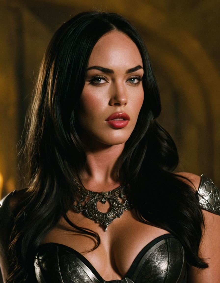 megan fox, evil villain, actress, hollywood, femme fatale, celebrity, transformation