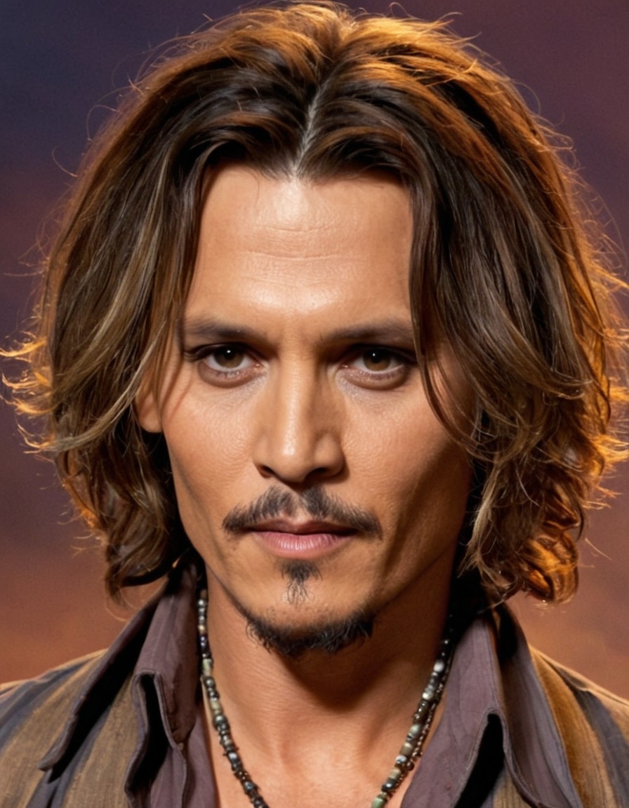 johnny depp, gender-bent, transformation, celebrity, hollywood, actor