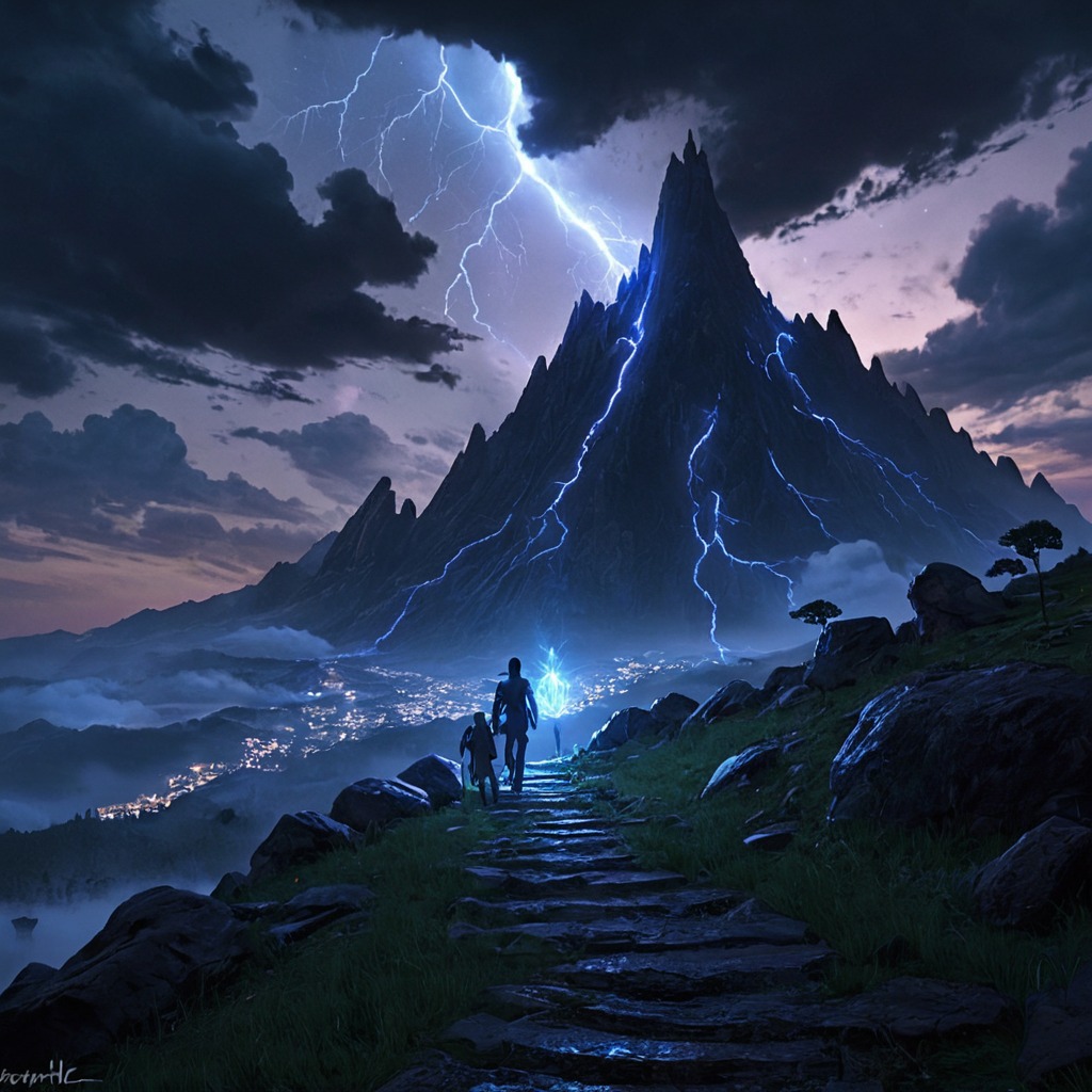 digitalart, fantasyart, wallpaper, hyrule, volcanomountain