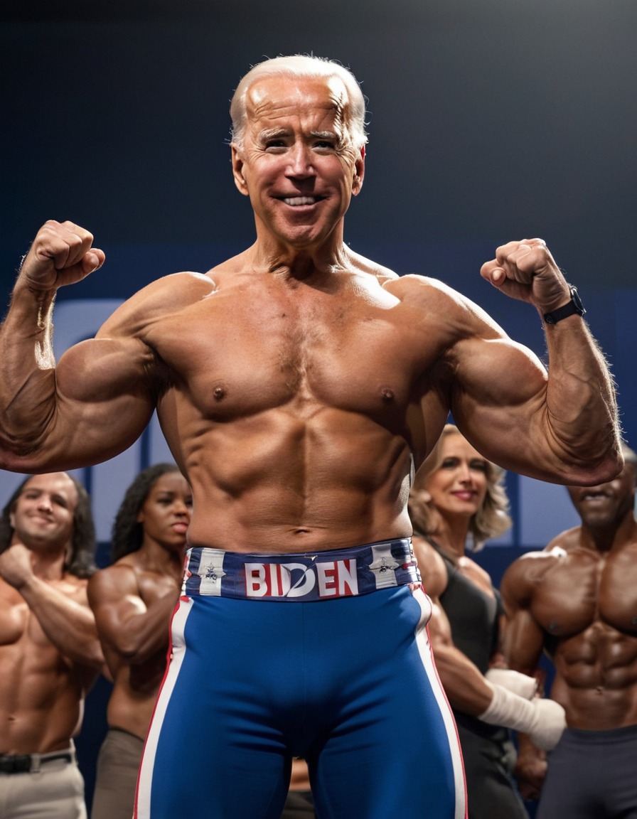 joe biden, bodybuilding, muscles, stage