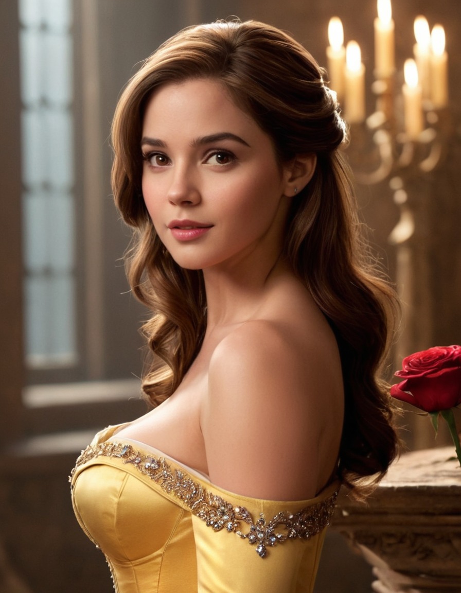 belle, beauty and the beast, disney, fairy tale, pretty woman, character reinterpretation