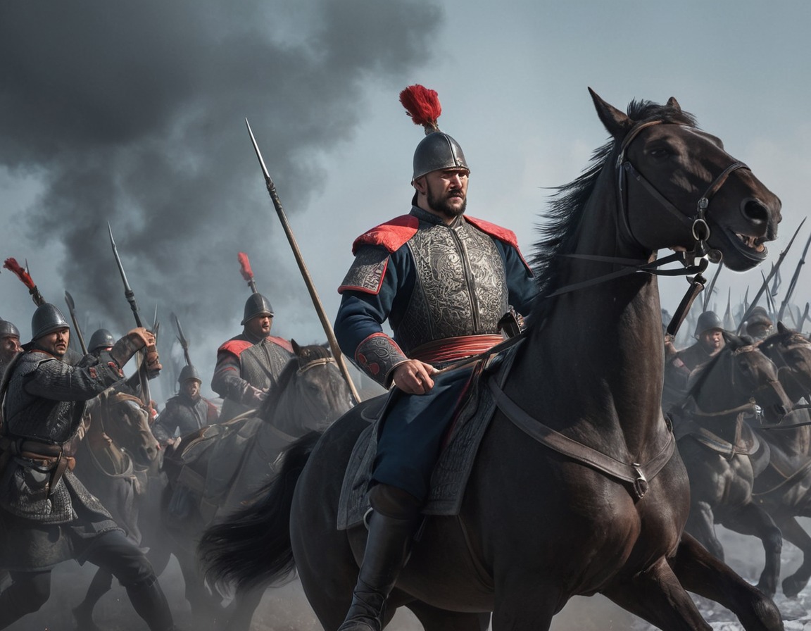 cossack warriors, ukraine, bravery, valor, battle