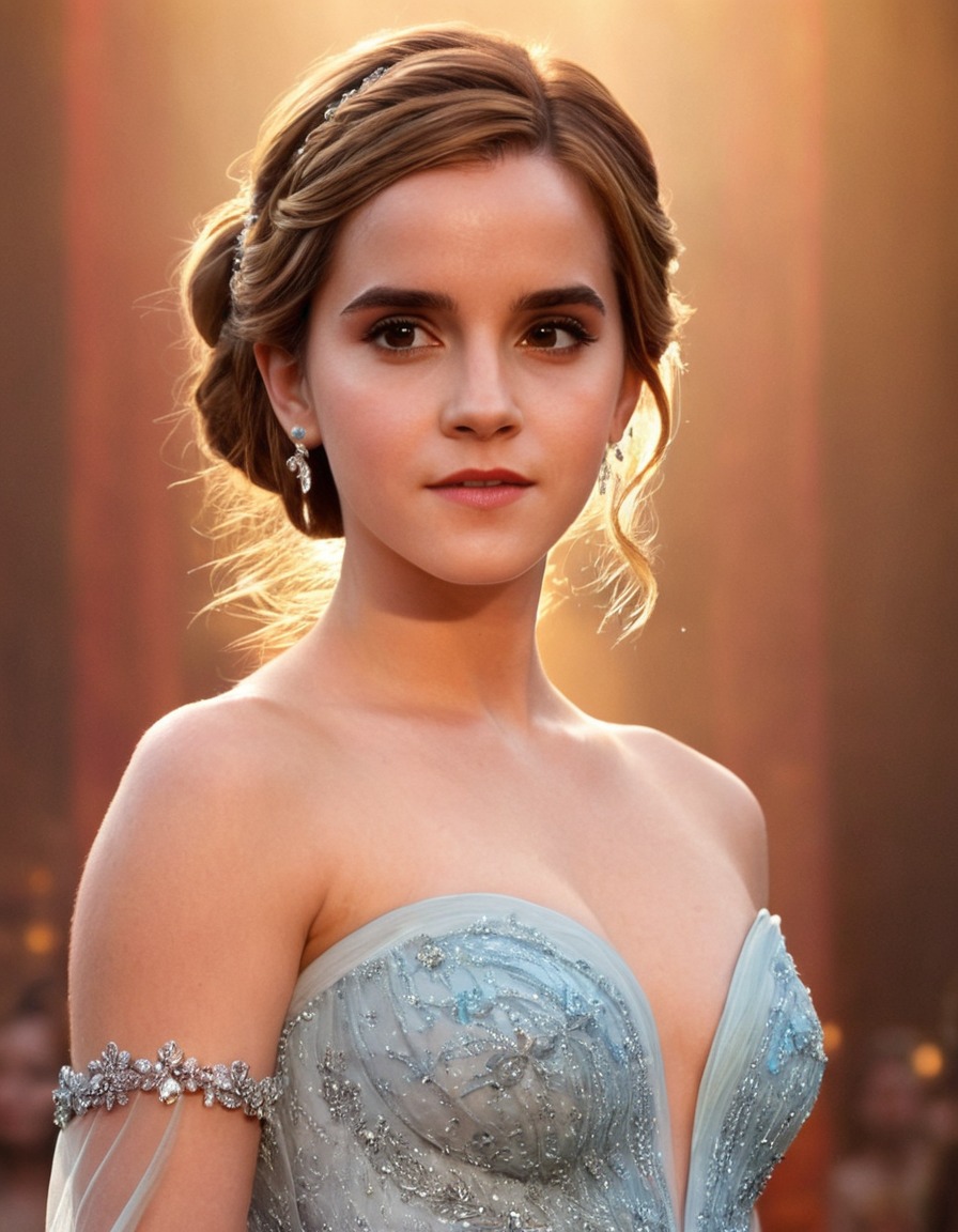 emma watson, disney princess, beautiful, actress, fairy tale, hermione granger