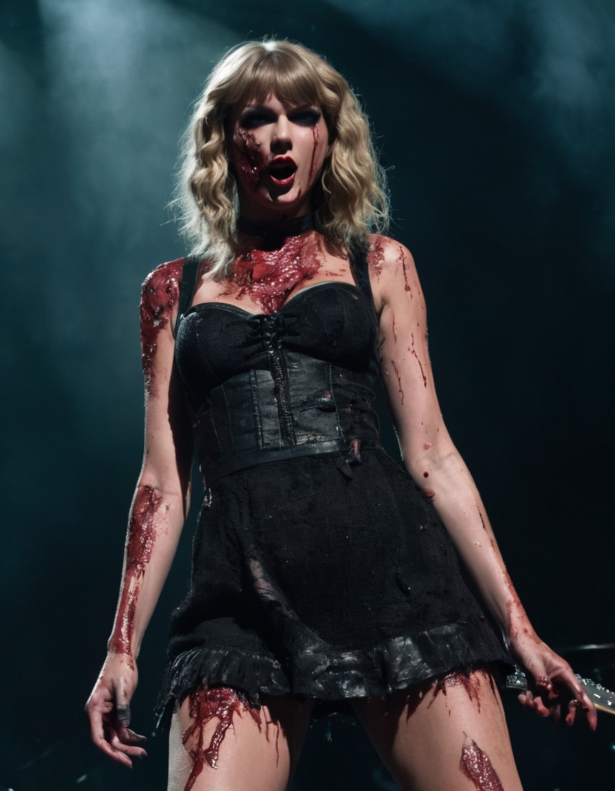 taylor swift, zombie, concert, music, performance, celebrities