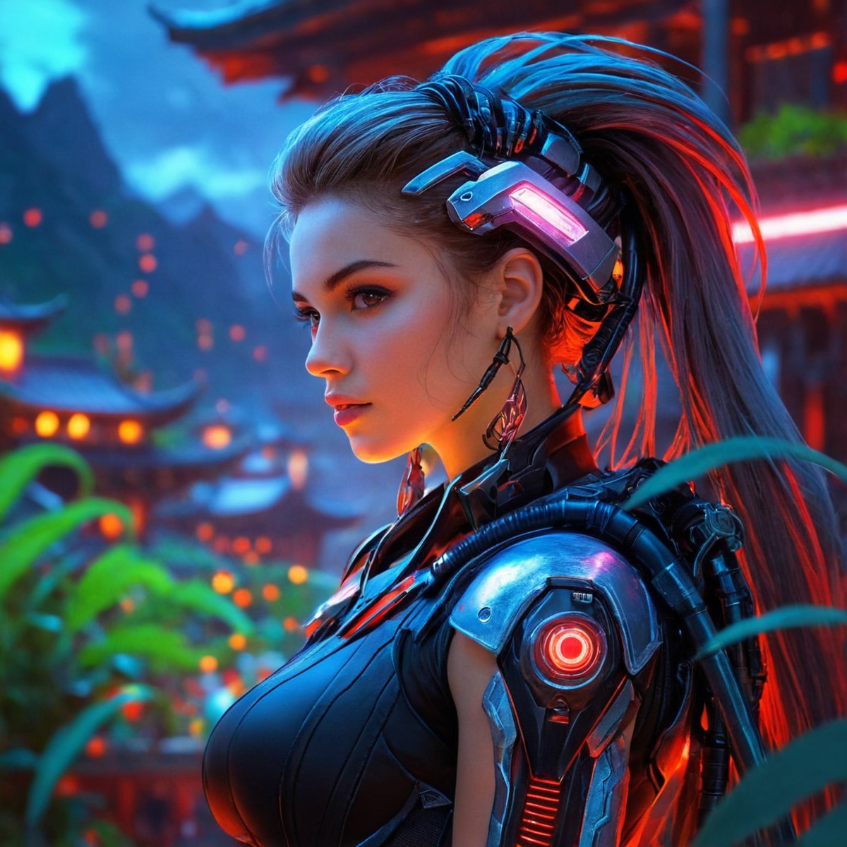 digitalart, characterdesign, cartoon, beauty, pixelart, videogamefanart, conceptart, scifi, wallpaper, architecture, cyberpunk