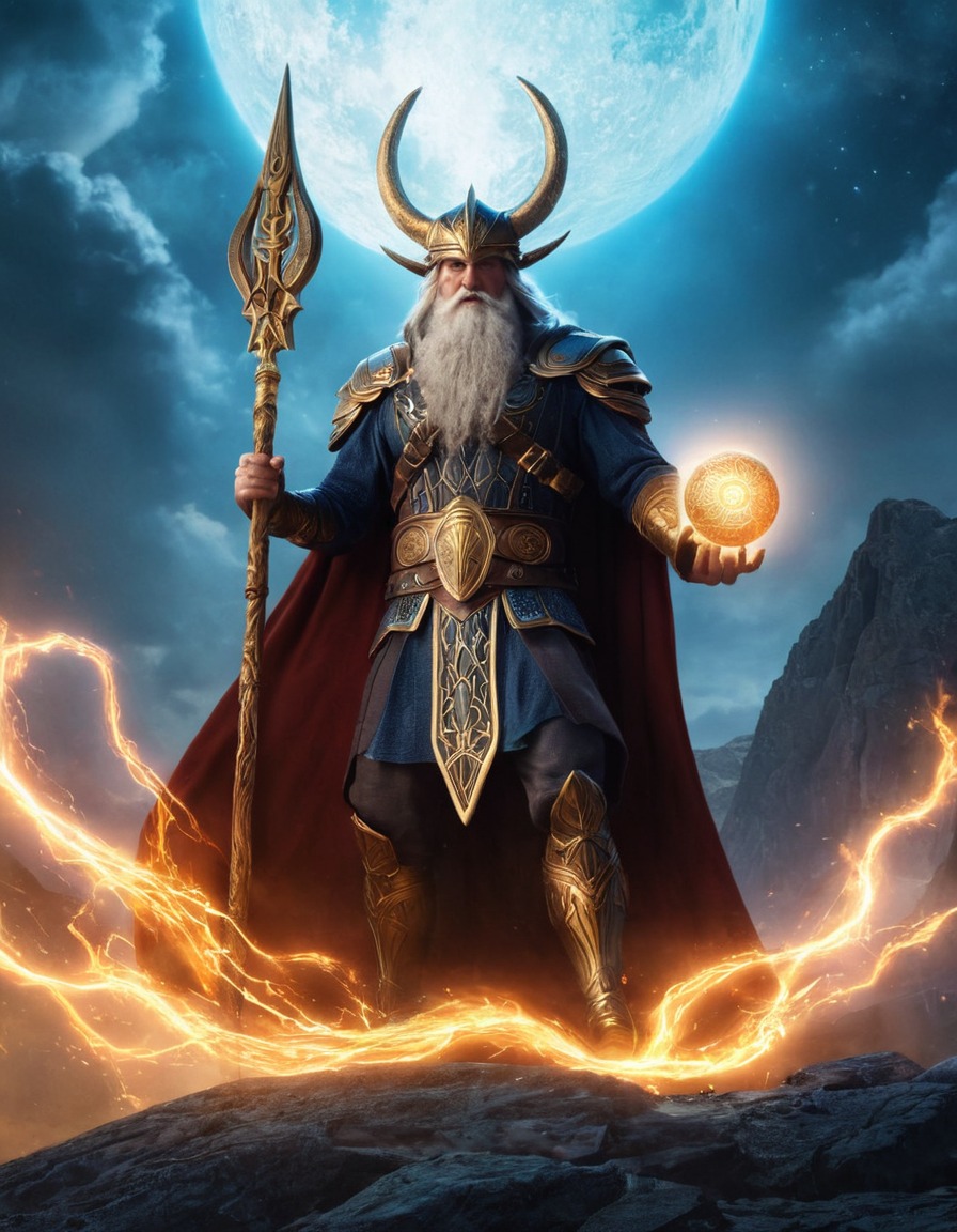 norse mythology, odin, epic, god, battle, legend, mythological figure