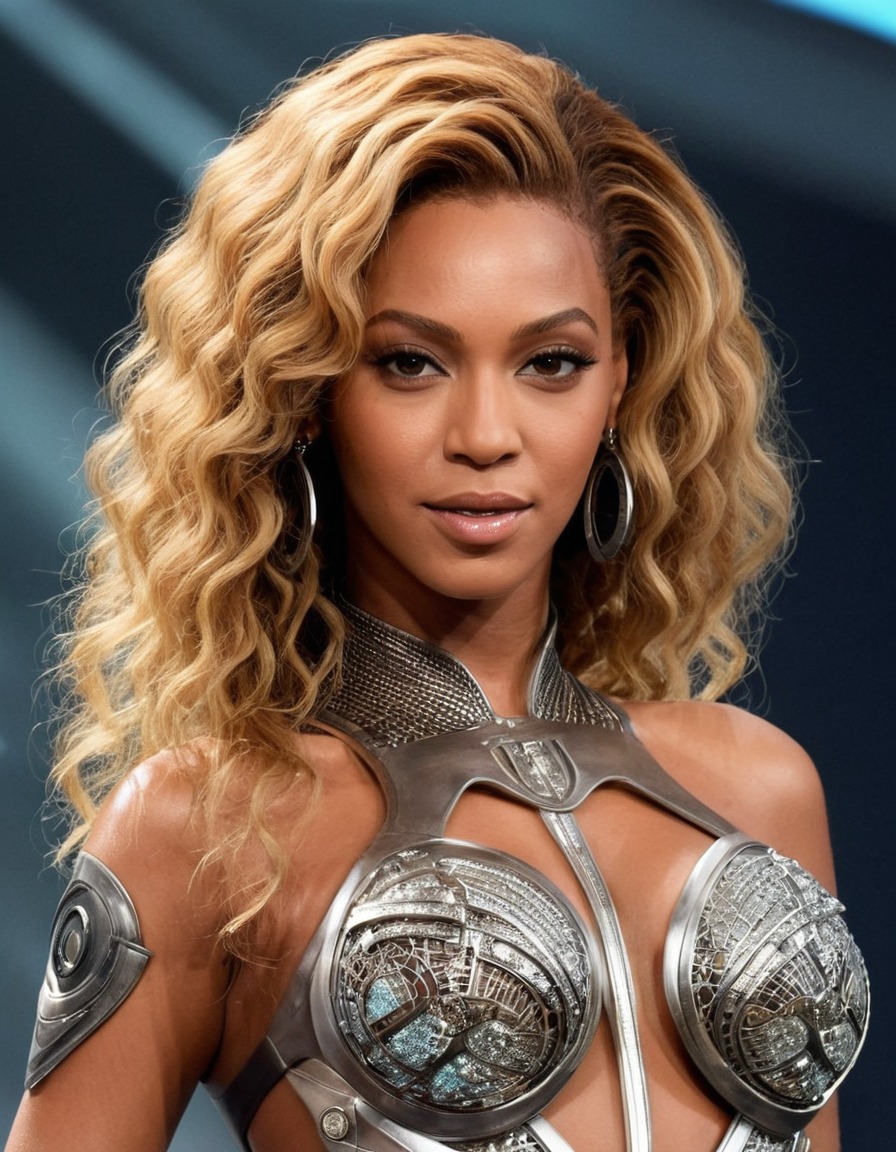 robot, artificial intelligence, music, entertainment, celebrity, beyoncé