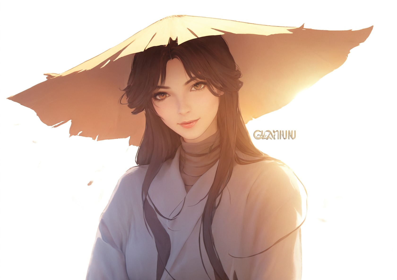 xie lian, tgcf, tian guan ci fu, heaven official's blessing, dianxia, taizi dianxia, danmei, heavens official blessing, tgcf xie lian, mxtx, camriio art, i tried doing the pretty sunlight thing i keep seeing on pinterest, it kinda worked