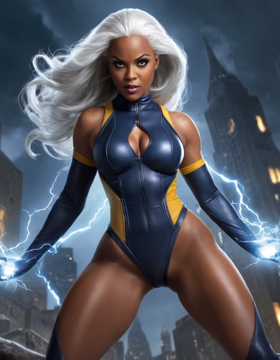 storm (x-men), funny, caricature, x-men, comics