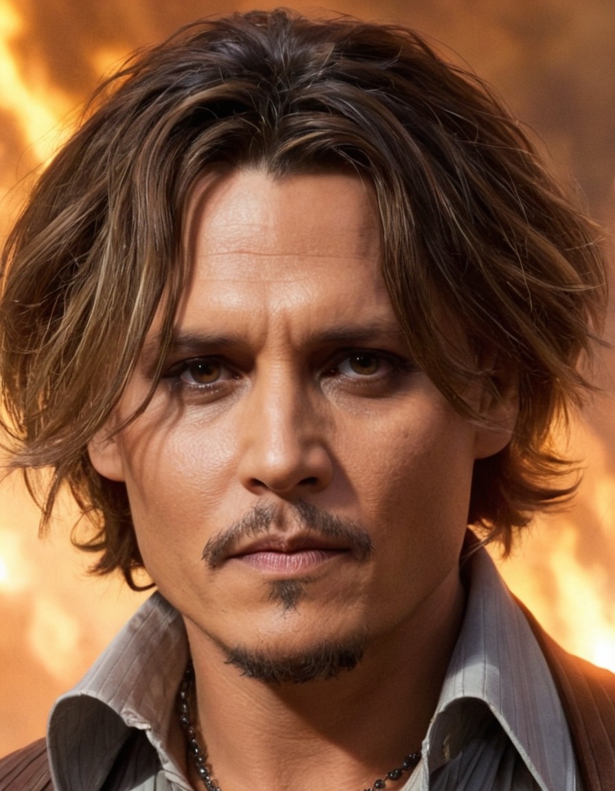 johnny depp, hollywood actor, gender transformation, celebrity, gender identity, gender representation