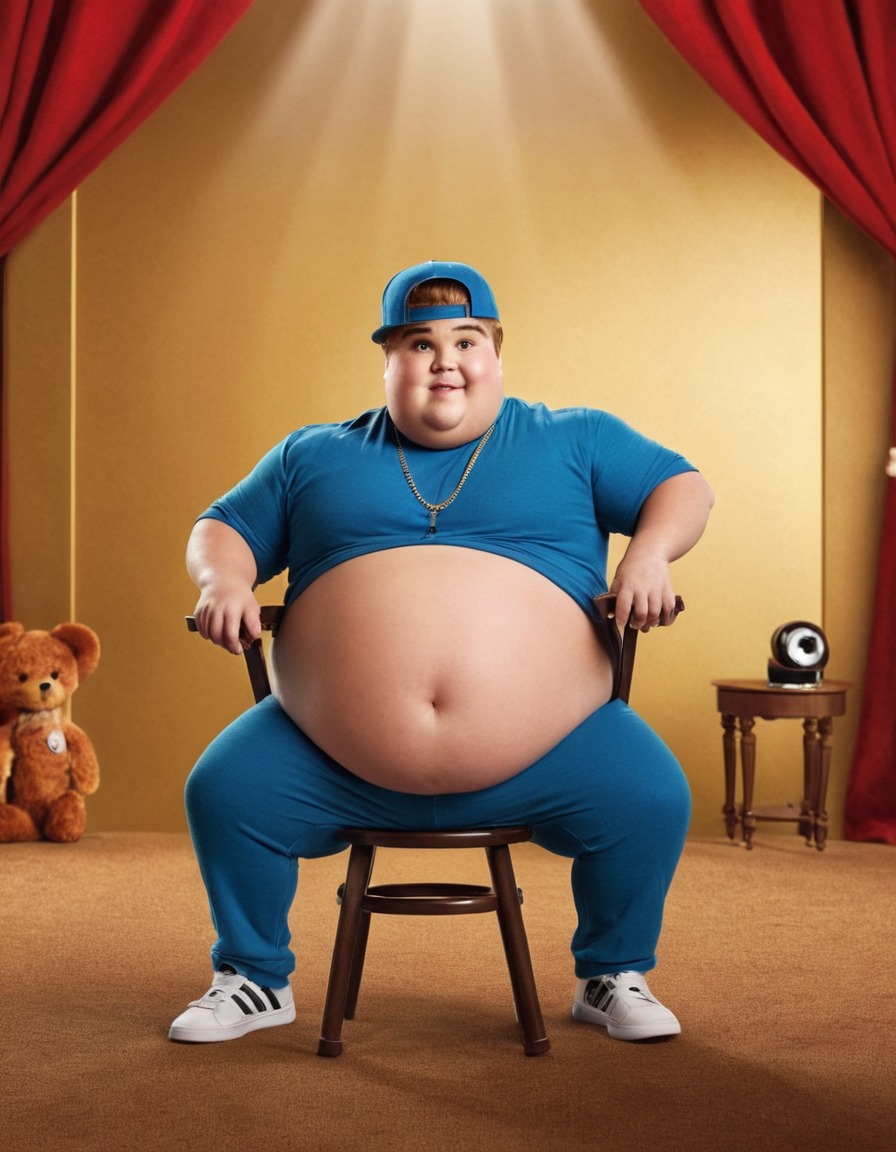 justin bieber, humor, chubby, tiny chair, fat