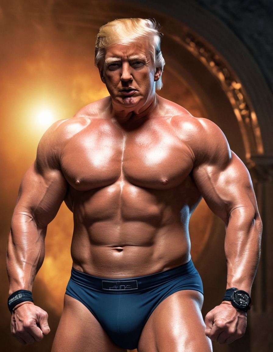 donald trump, muscular fitness, action, politics, president, exercise