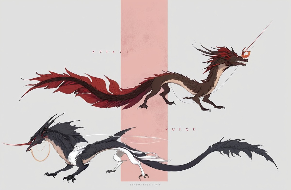 dragon, sona, yuyakedesign