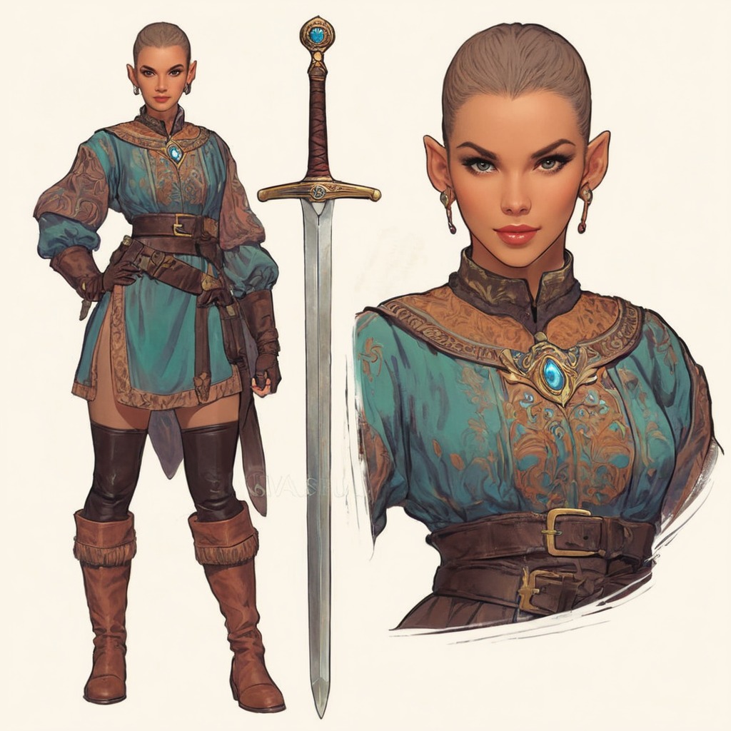 characterdesign, adoptable, warrior, fantasyart, fantasycharacter, dnd, elf, rpg, fighter, digitalart, adoptablesopen, conceptart, characterconcept, fanart, magic, adoptableauction, referencesheet