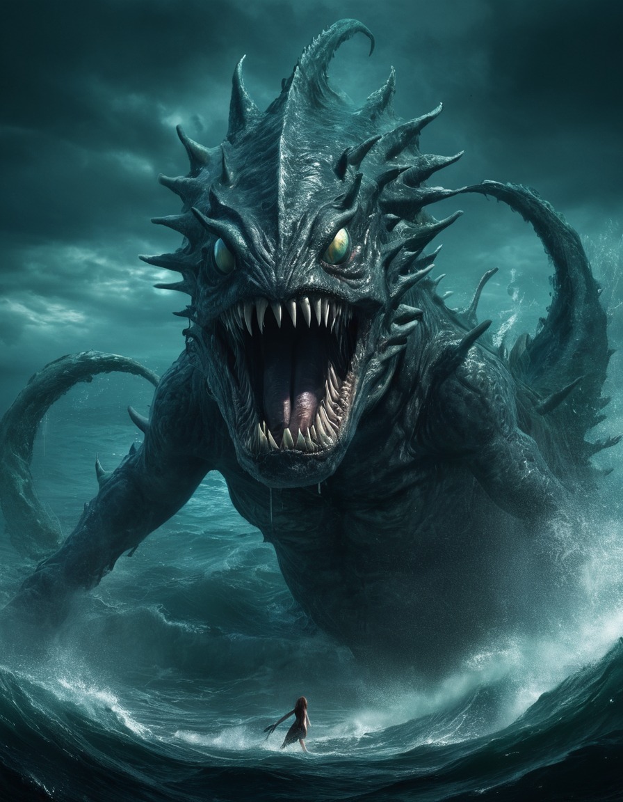 sirens, mythology, greek mythology, sea monster, horror, legendary creatures