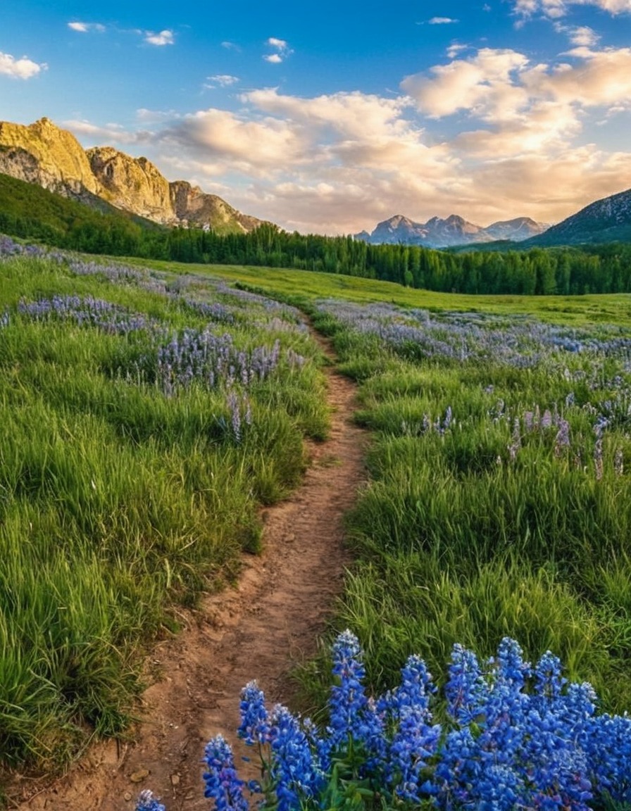 crested butte, gunnison, colorado, usa, nature, mount, landscape, nature aesthetic, flowers, wild flowers