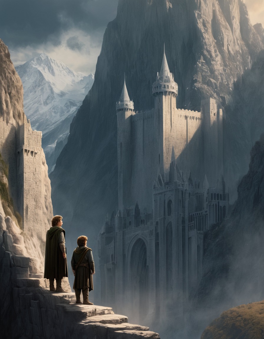 fantasy, friendship, adventure, cityscape, j.r.r. tolkien, john tolkien, tolkien