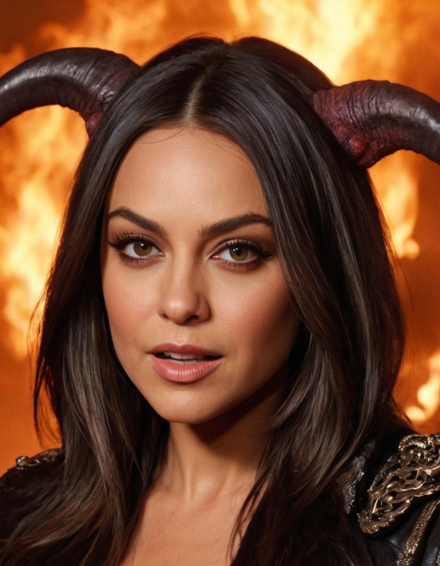 mila kunis, actress, demon, character role, hollywood, movie, celebrity