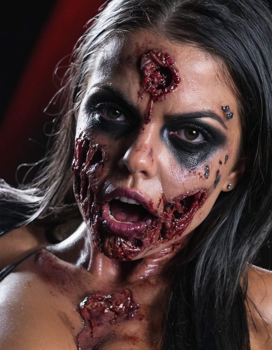 adriana chechik, adult movies star, zombie, horror, actress, sfw, entertainment