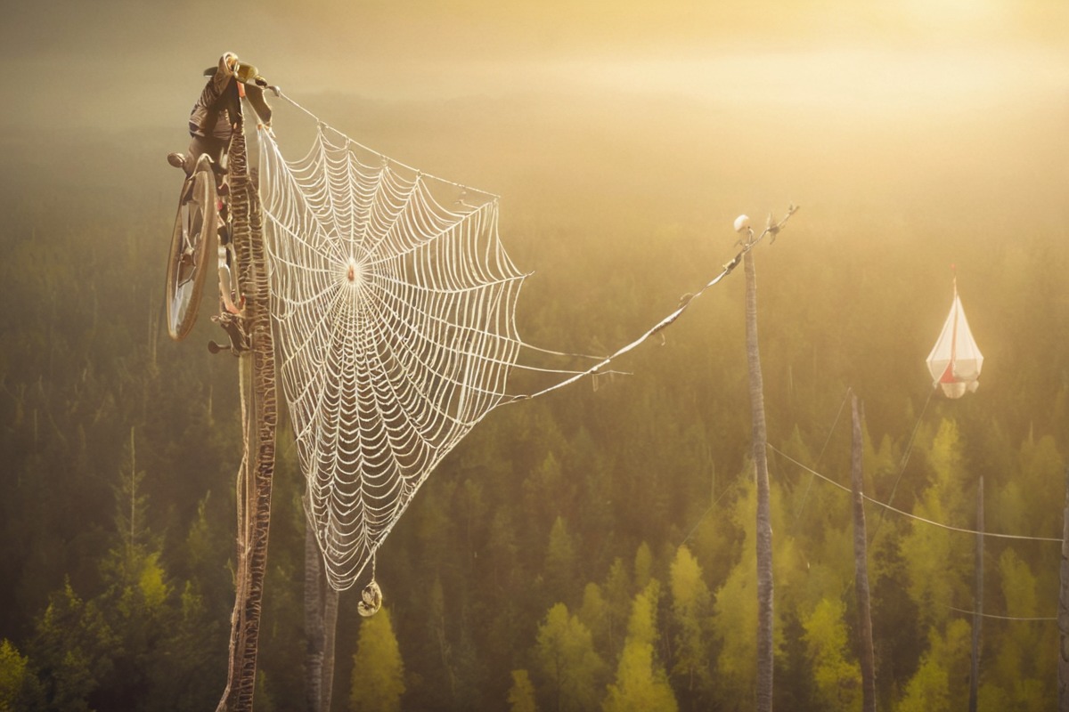 photography, naturephotography, bokeh, forest, spider, macrophotography, foggy, misty, morning, nikon, photo, plants, pentacon50