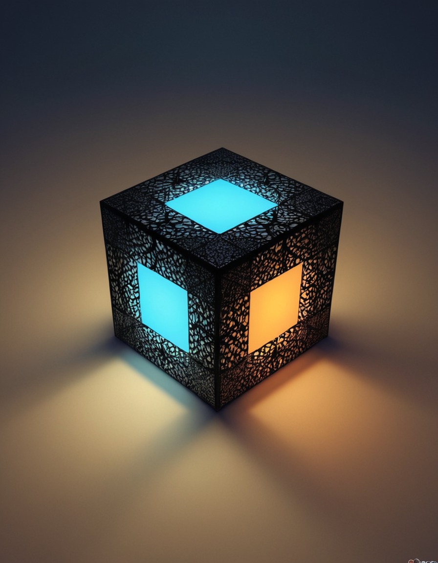 impossible cube, illusion, visual illusion, geometric illusion, optical illusion