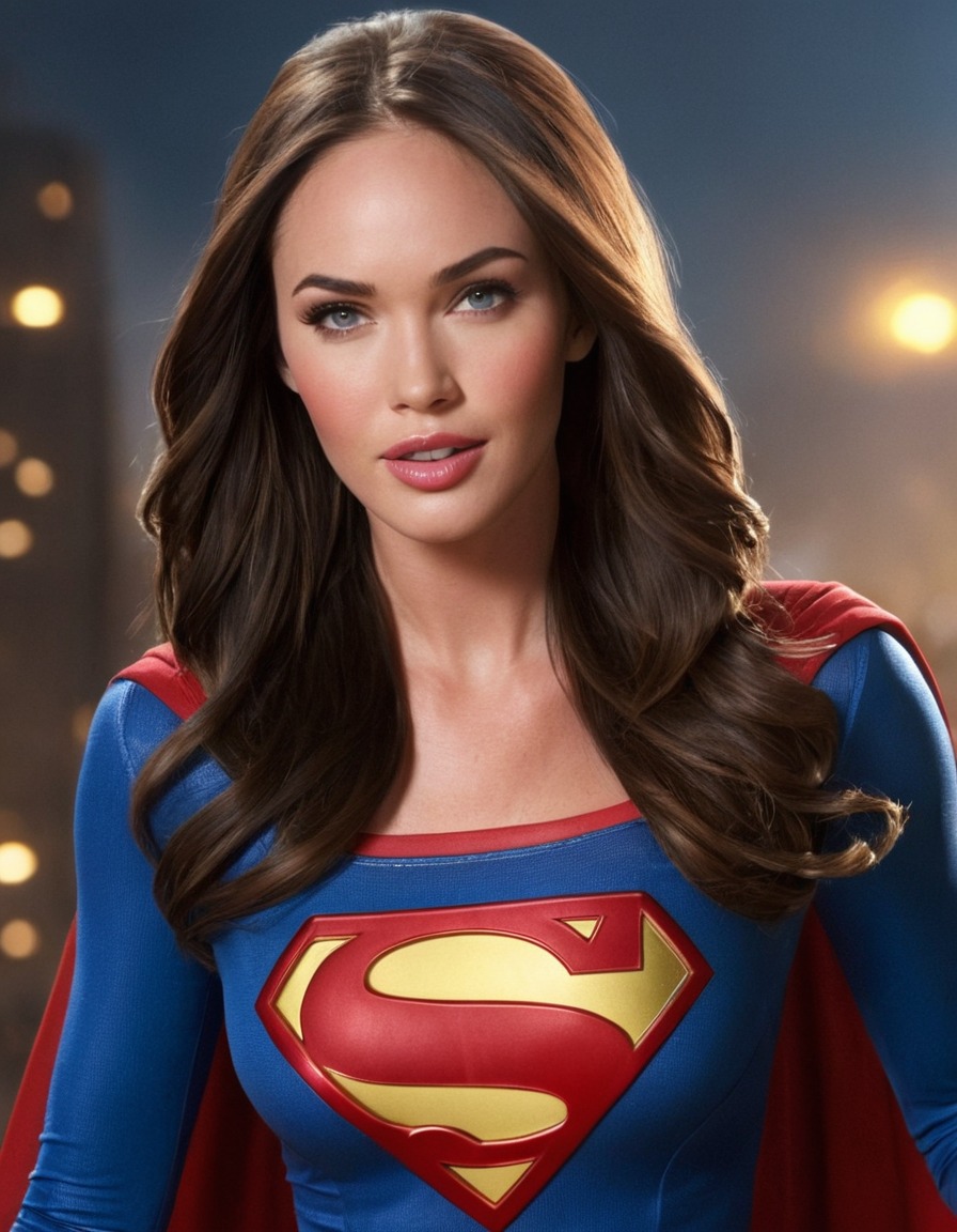 megan fox, supergirl, actress, dc comics, character, celebrity, superhero