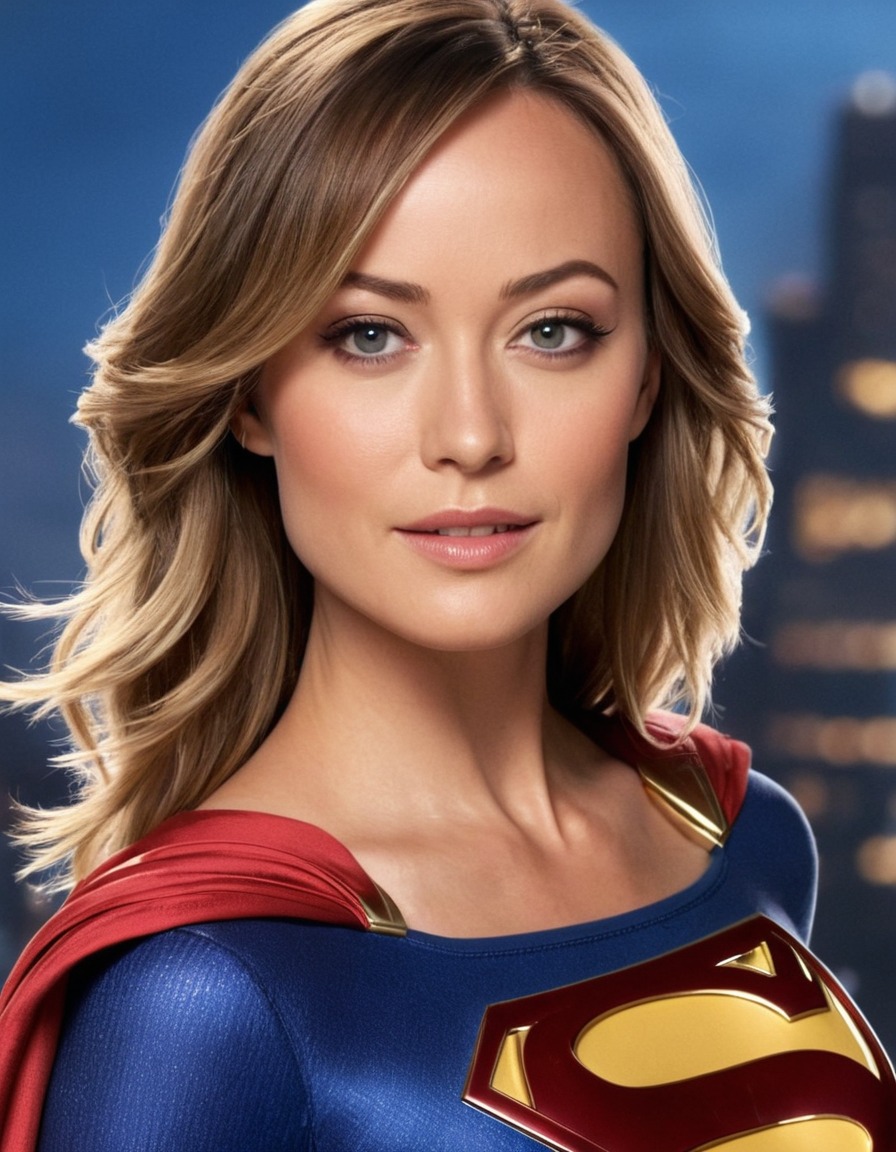 olivia wilde, supergirl, superhero, empowerment, strength, dc comics