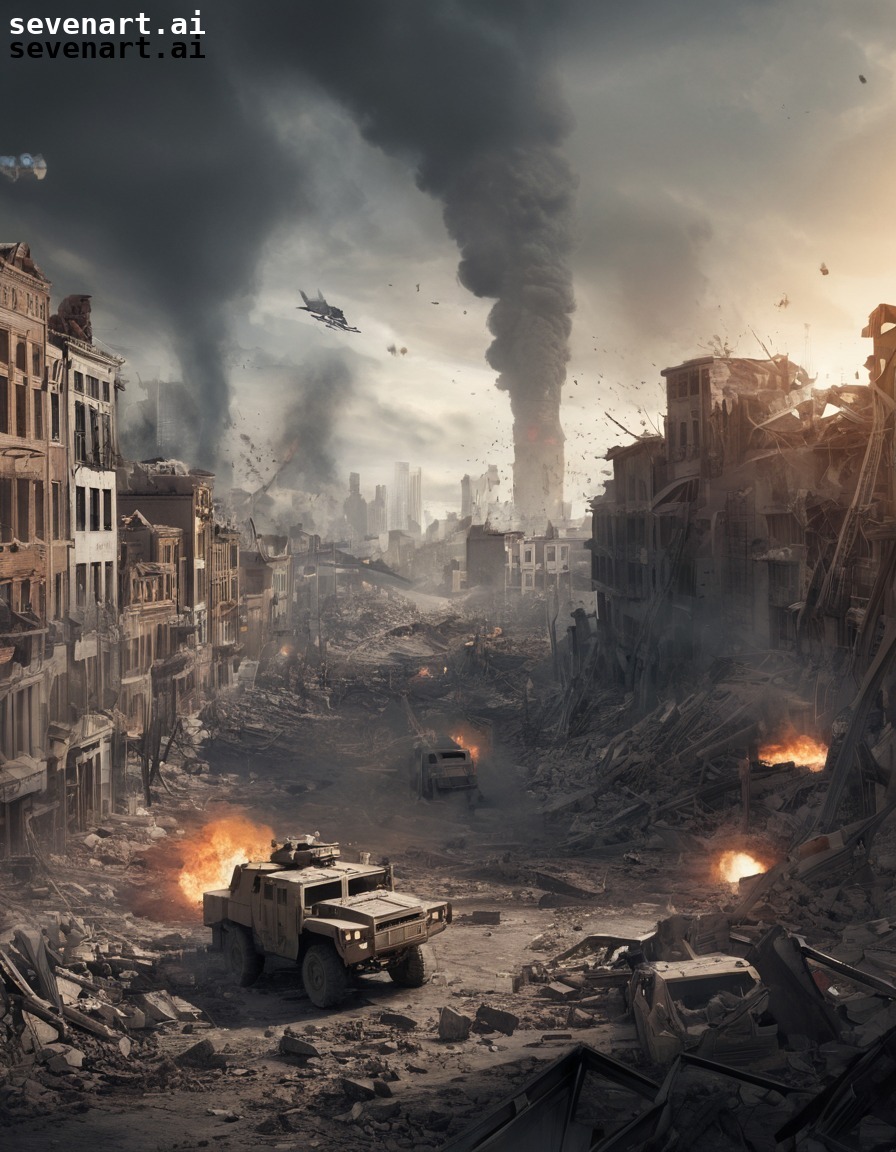 destruction, war, city, civilian, infrastructure