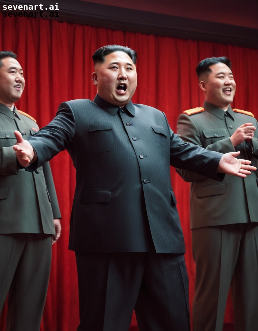 kim jong-un, comedy club, jokes, bodyguards, satire, north korea