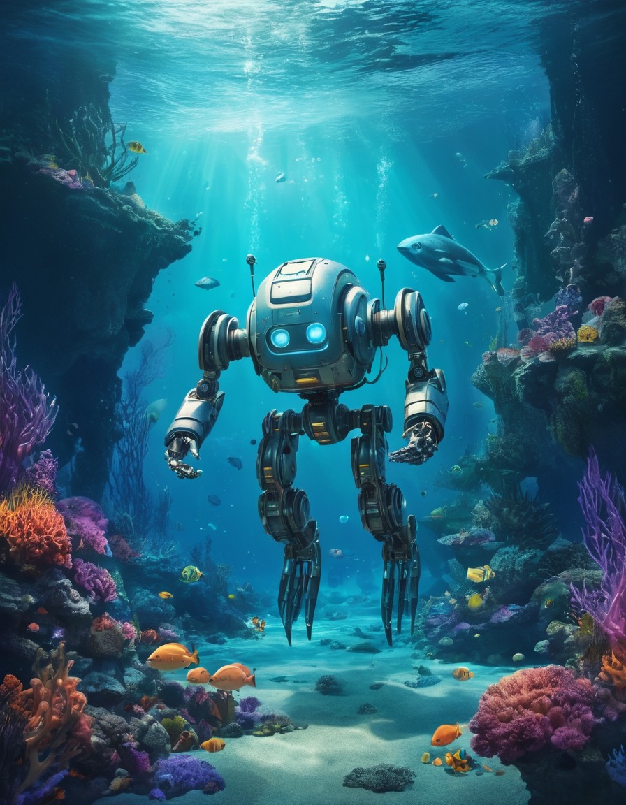 robot, underwater, discovery, ocean, exploration, robots