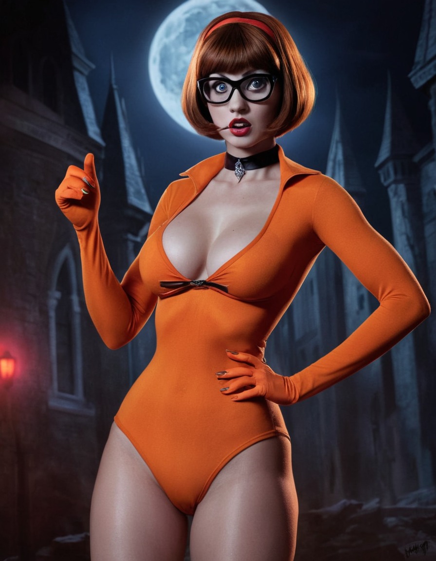 vampire, velma dinkley, scooby-doo, mystery inc., supernatural, fictional character, horror