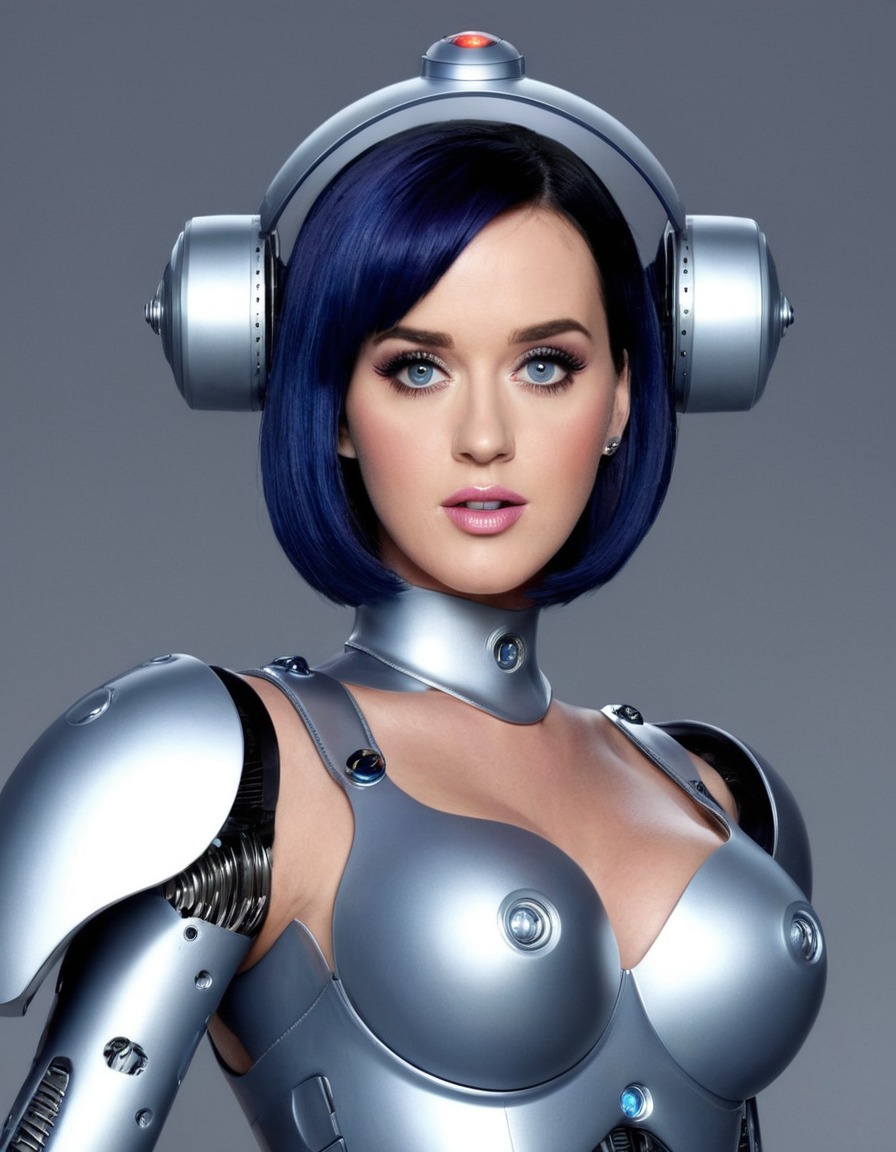 robot, katy perry, celebrity, pop star, ai, artificial intelligence