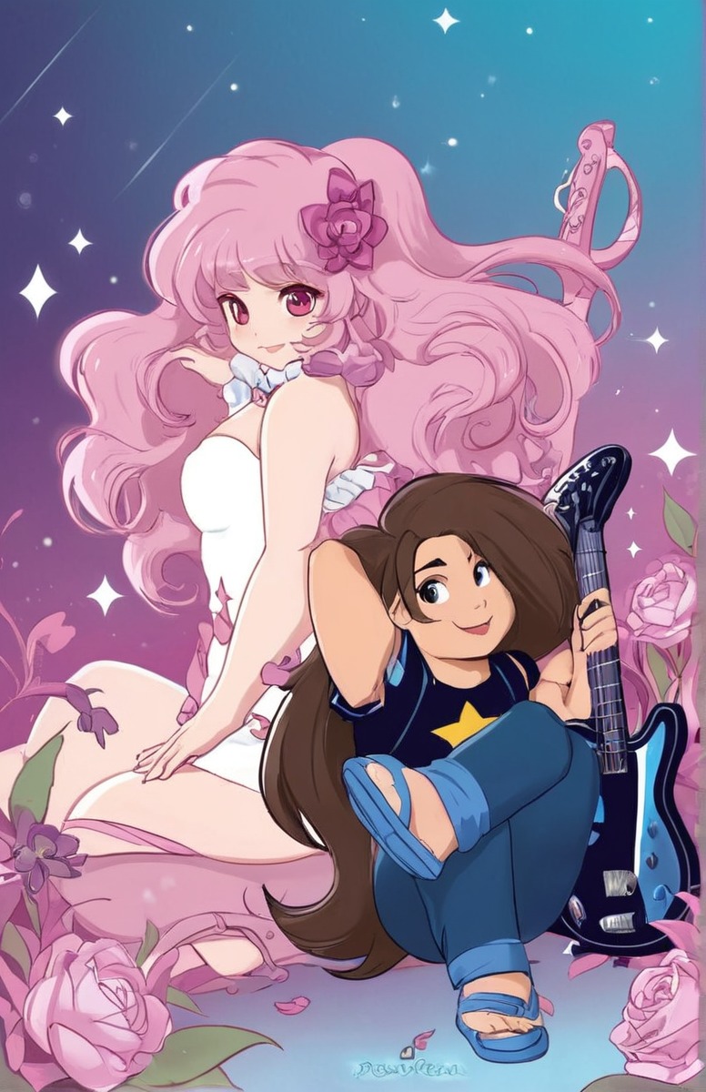 fanart, cartoon, rosequartz, stevenuniverse, greguniverse, stevenuniversefanart, rosequartzstevenuniverse