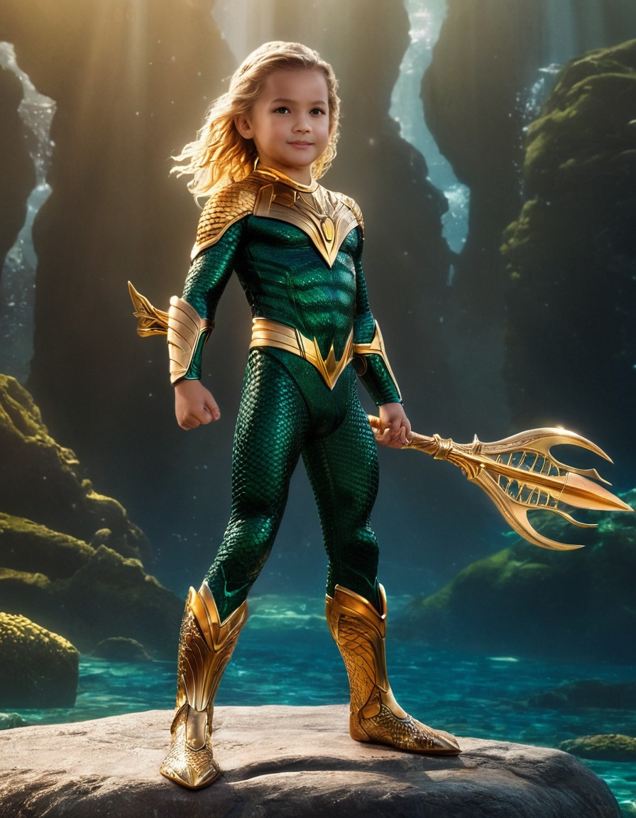 aquaman, childhood, superhero, king of atlantis, dc comics, arthur curry, atlantis