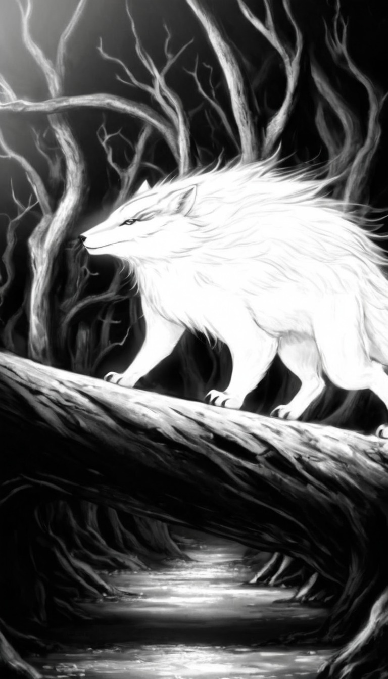 creek, painting, quick, black_and_white, specter, henlp