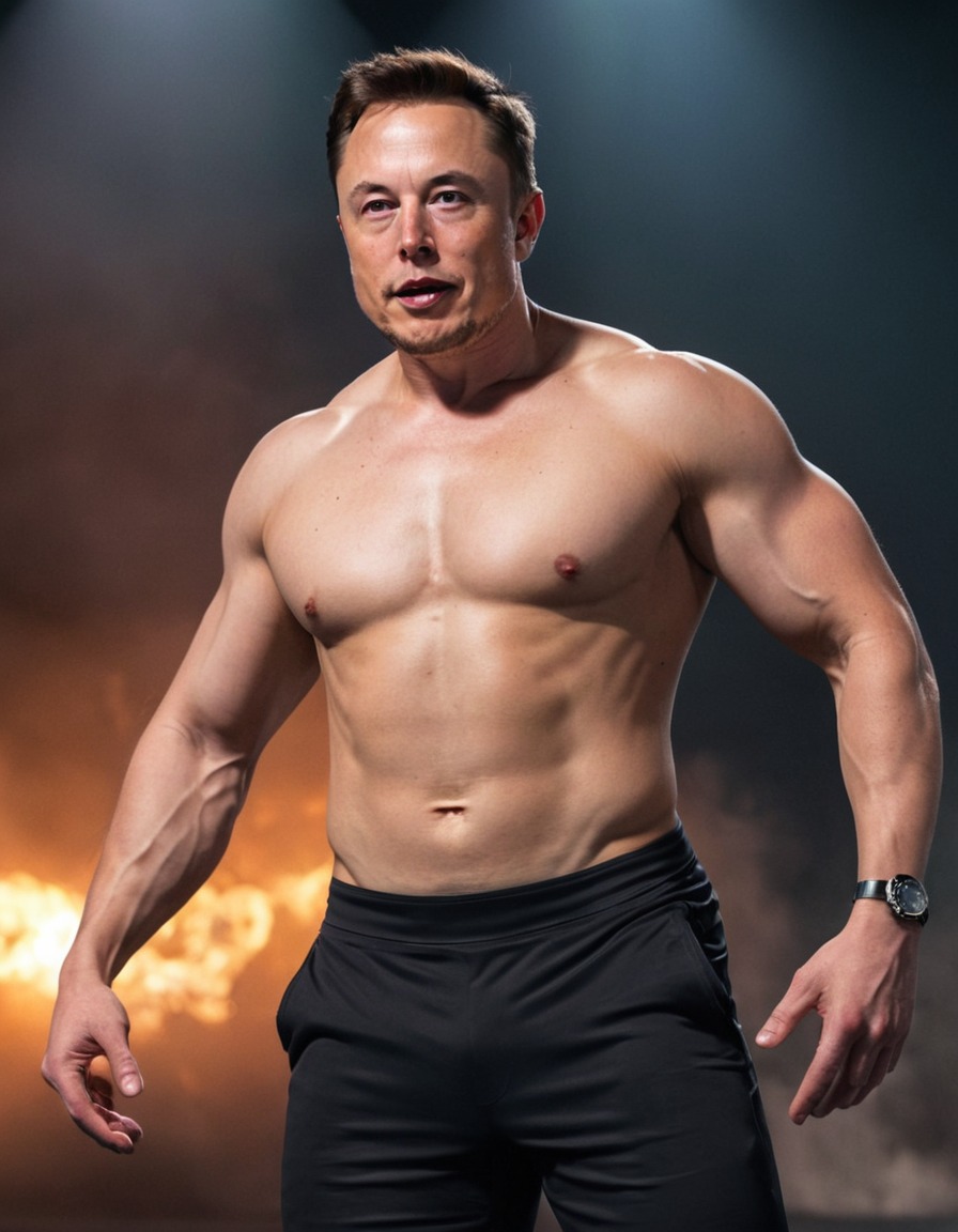 elon musk, fitness, muscular strength, exercise, workout, health, entrepreneur