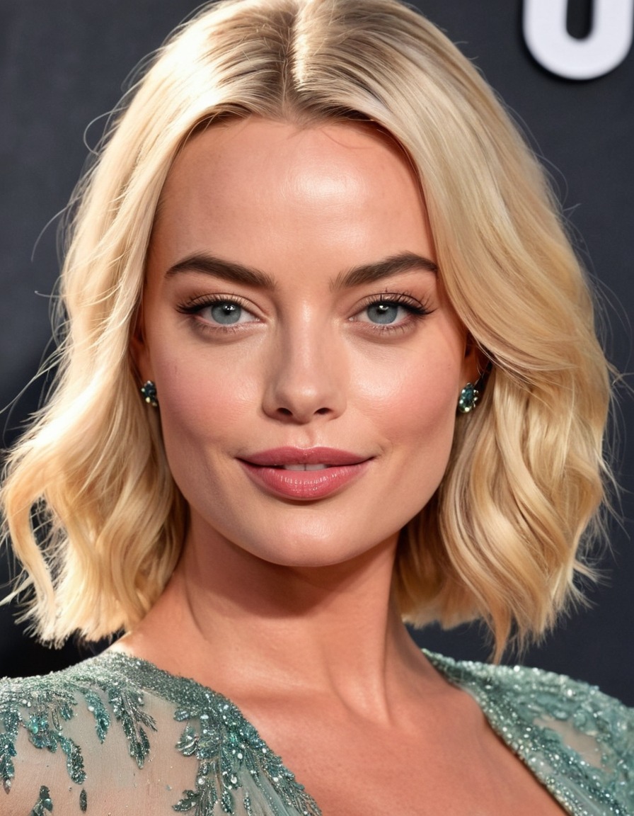 margot robbie, actress, beauty, award-winning, portrait, celebrity, talent