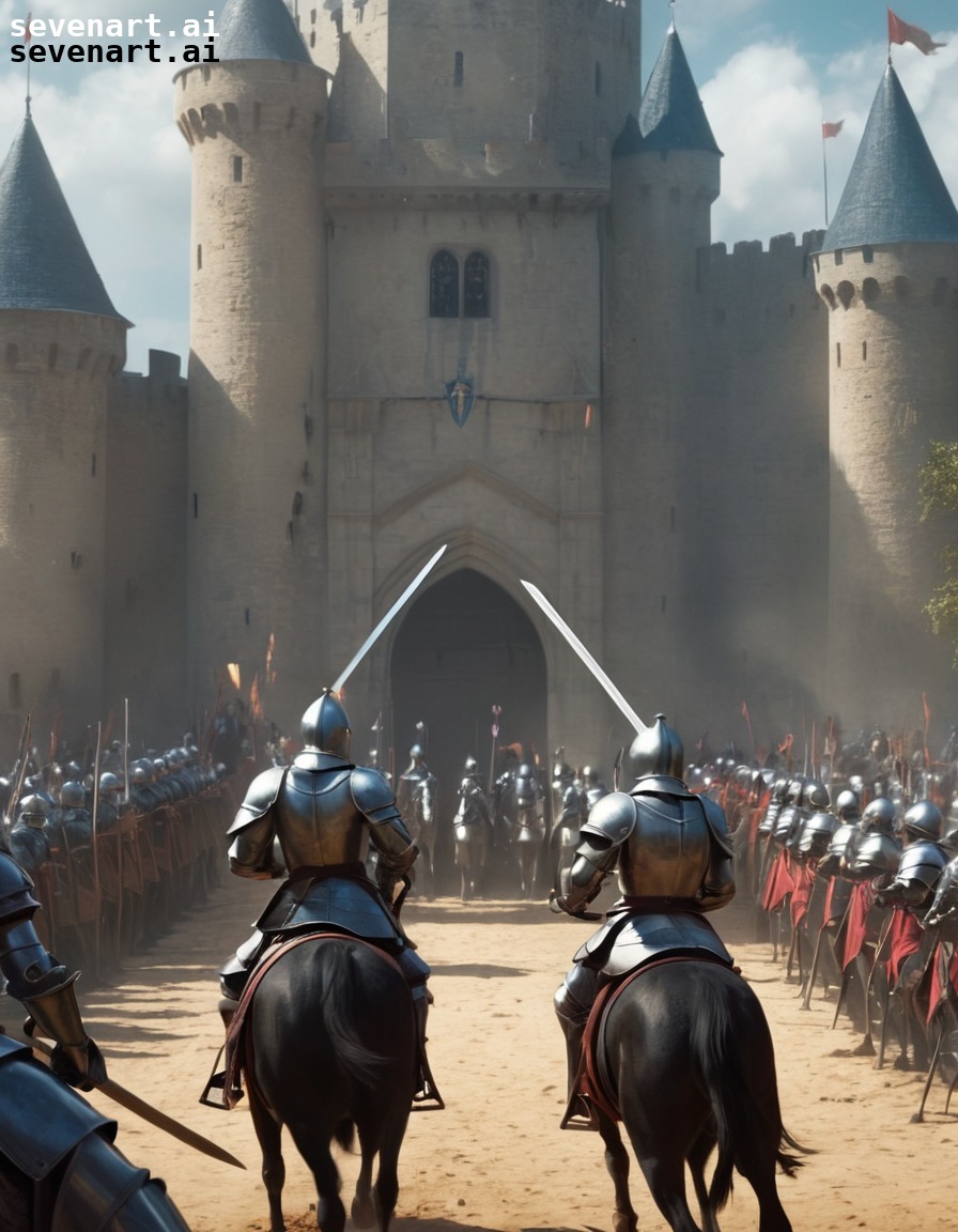 medieval, jousting, knights, tournament, royalty, middle ages