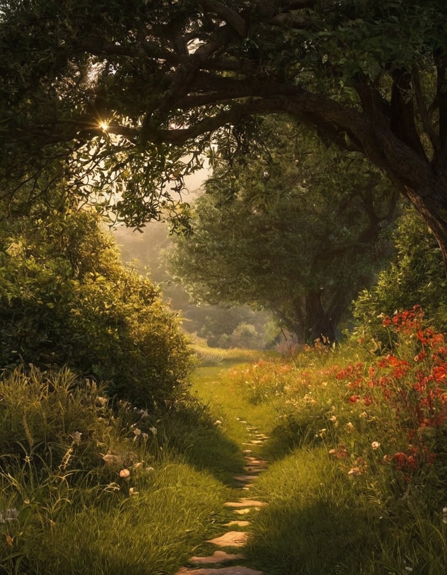 nature, tree lined path, path, woods, greenery, nature aesthetic, petitworld favs