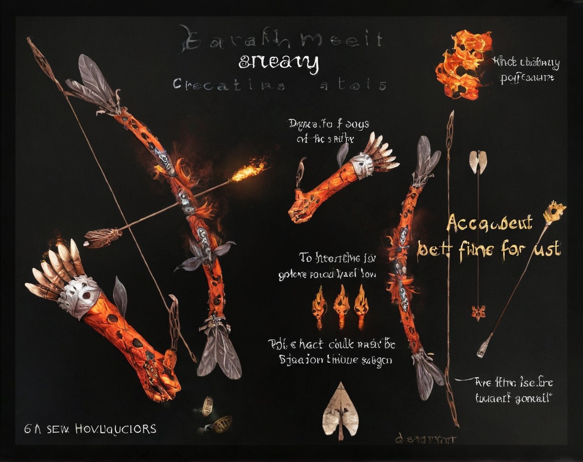 weapon, adoptable, adopt, arrow, bee, bow, design, dnd, fantasy, heart, homebrew, honeycomb, hue, orange, pathfinder, pollen, ttrpg, beebow, huevember2022