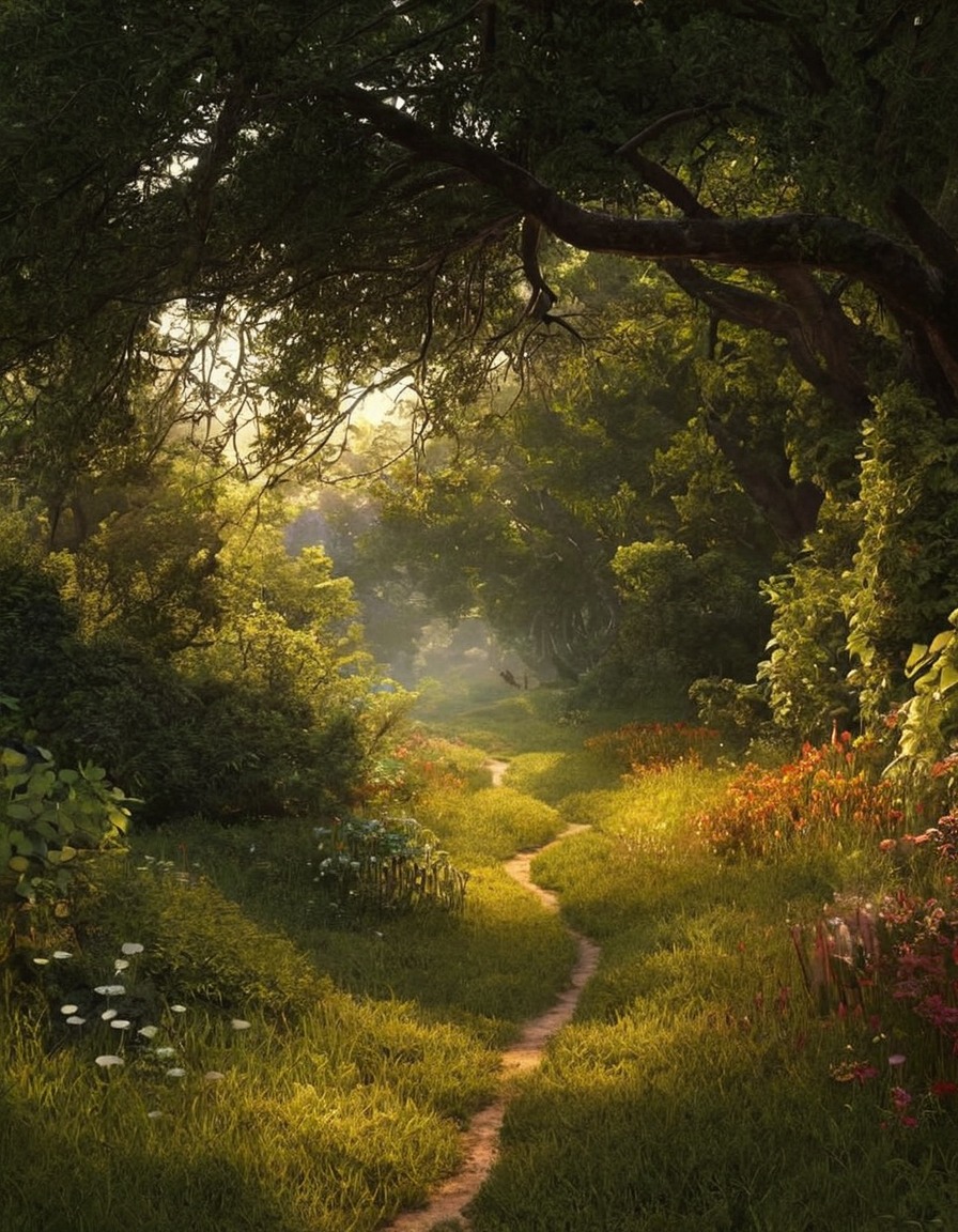 nature, tree lined path, path, woods, greenery, nature aesthetic, petitworld favs