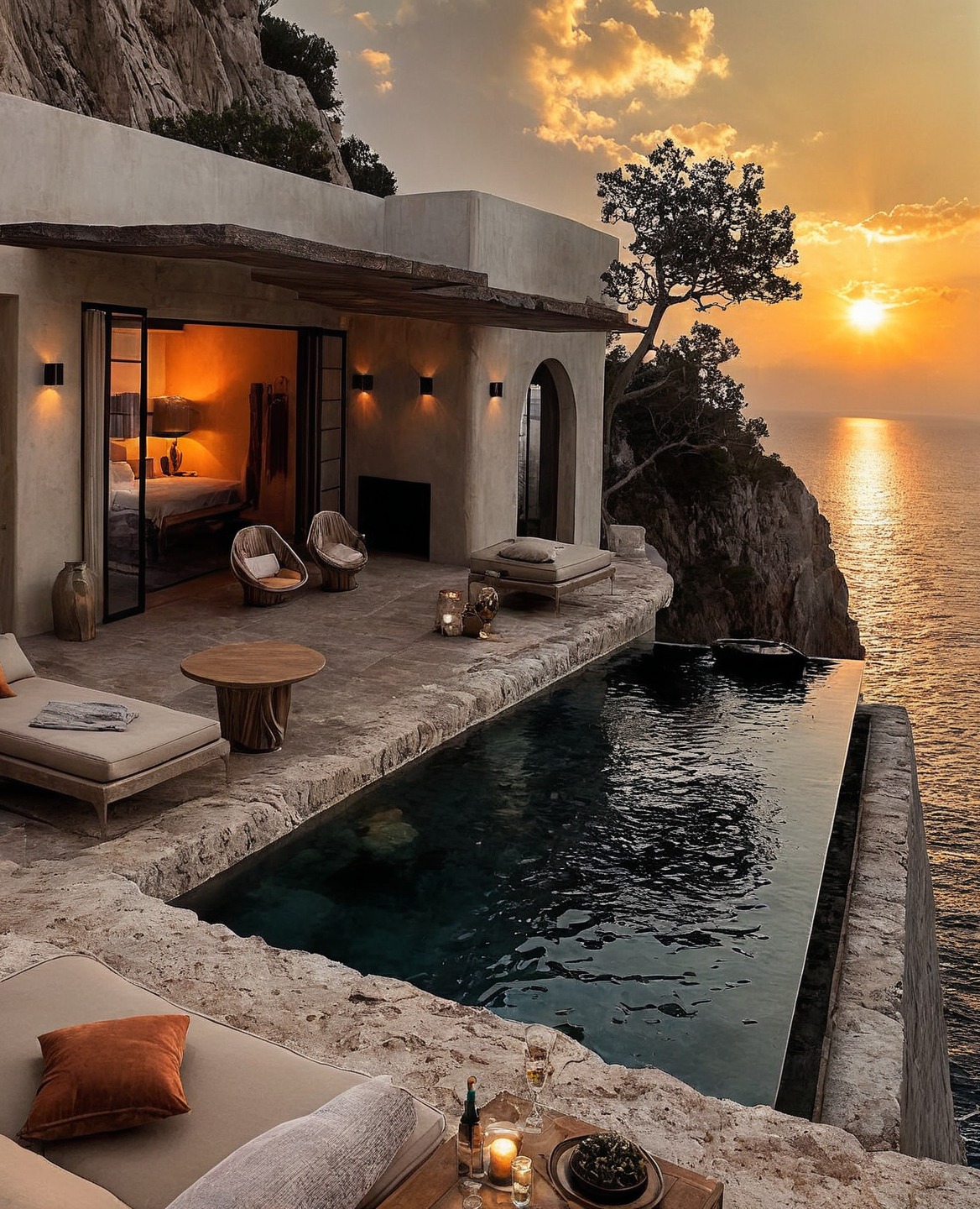 coastal life, luxury home, modern home, swimming pool, sunset, luxury, luxury life, luxury living, aesthetic, decor, home decor, lifestyle, lifestyle blog, photography, home & lifestyle