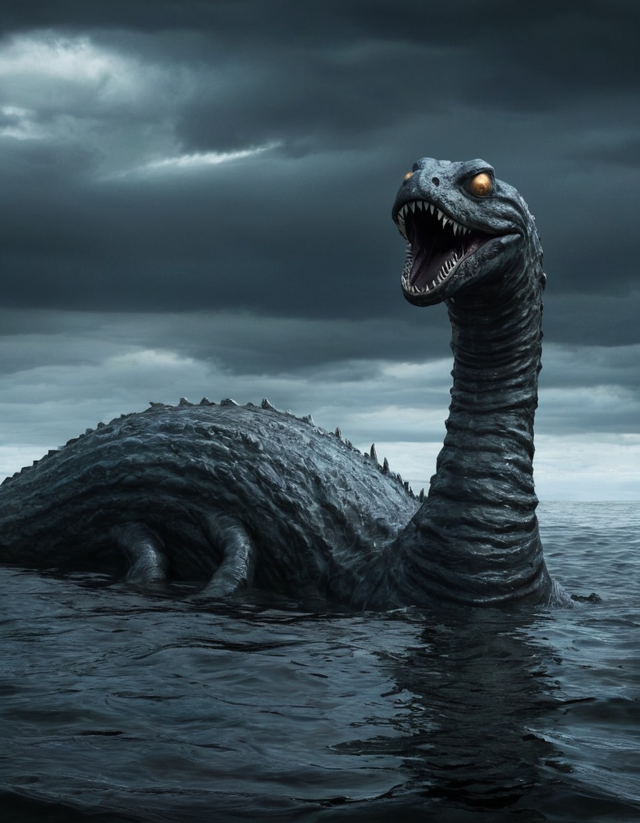 loch ness monster, scotland, legend, mythical creature, sea monster, mystery