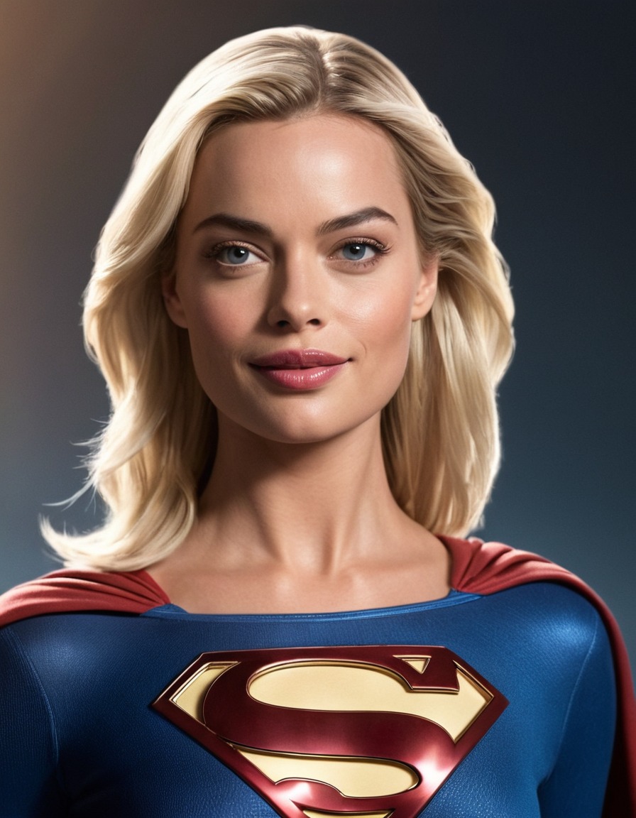 margot robbie, supergirl, casting, dc comics, superhero, film adaptation