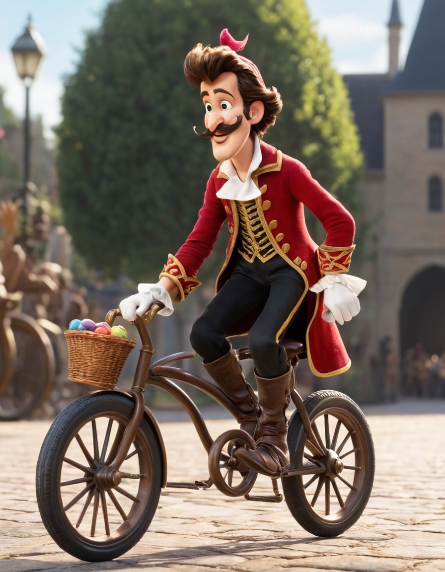 captain hook, peter pan, fairy tale, villain, bicycle, comical, adventure, books