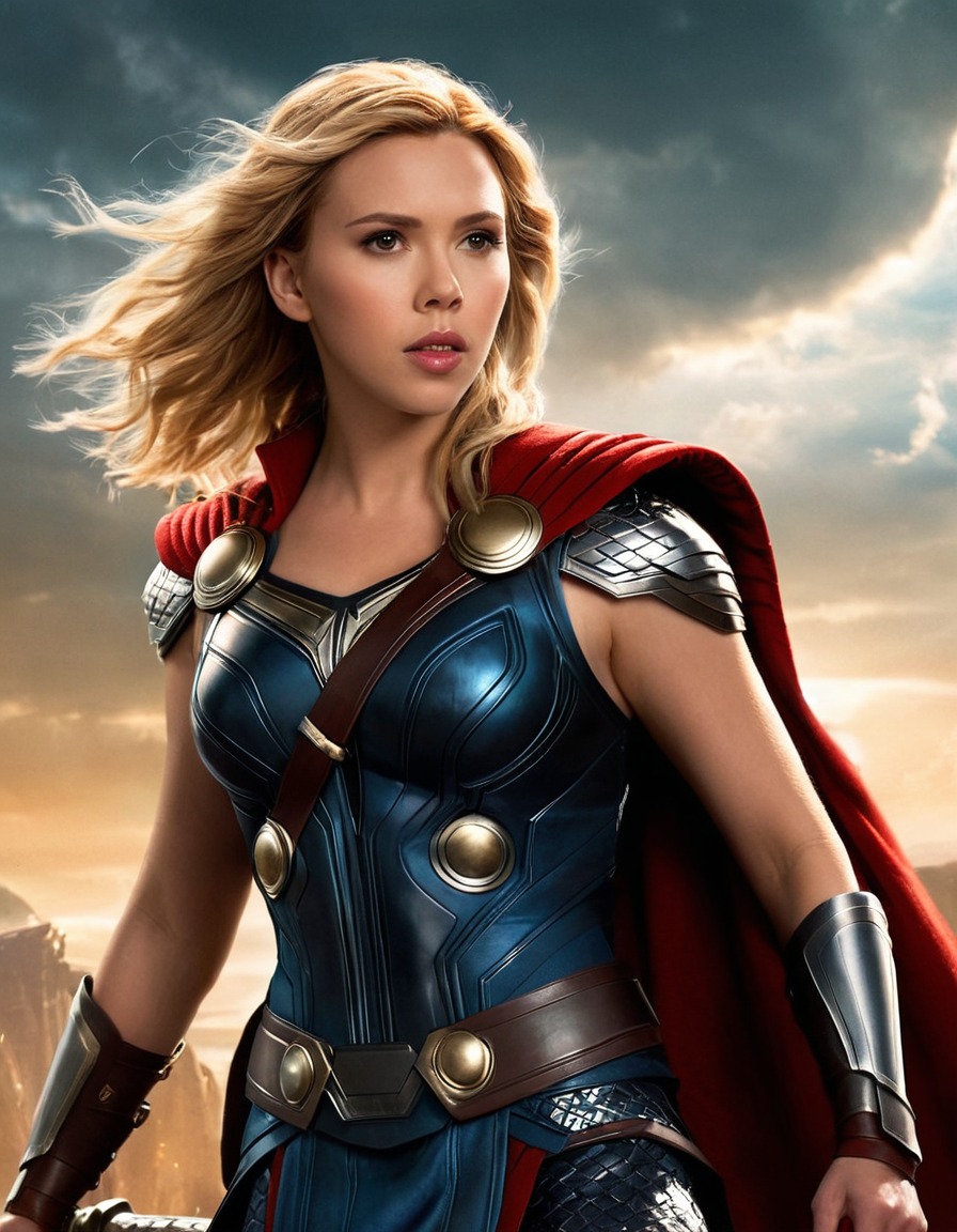 scarlett johansson, thor, marvel, actors, entertainment, superheroes