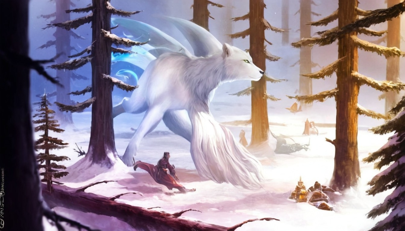 snow, bunny, cute, dragon, forest, rabbit, silly, winter