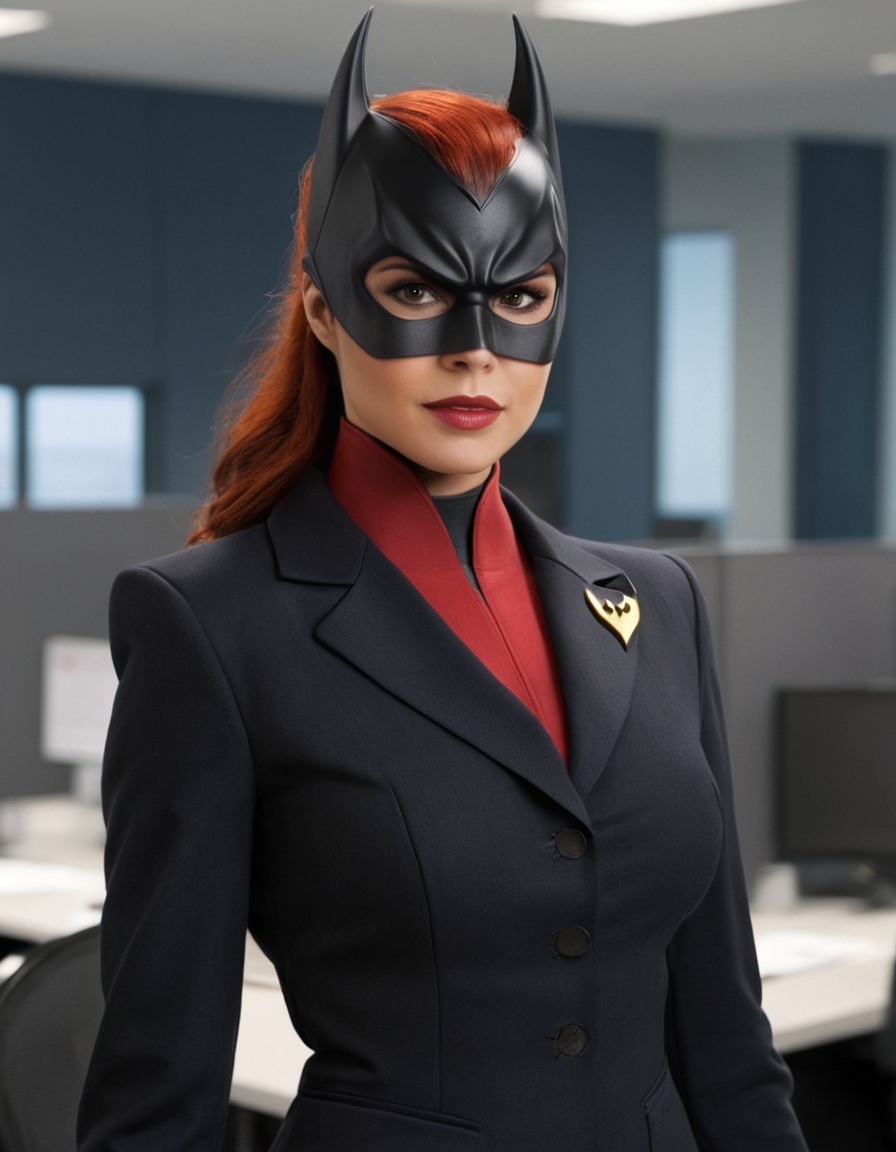 batwoman, dc comics, superhero, office worker, fictional character